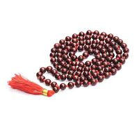Meditation (Japa) Rosewood Beads Mala | 108+1 Natural Beads (8-9 mm) for Mantra Chanting, Prayer & Meditation - Pack of 1
