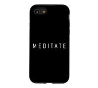 Meditation Lovers/Simple Mindfulness Minimalist Design Case for iPhone SE (2020) / 7/8