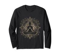 Meditation Mandala Buddhist Hindu Zen Buddha Spiritual Long Sleeve T-Shirt