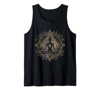 Meditation Mandala Buddhist Hindu Zen Buddha Spiritual Tank Top