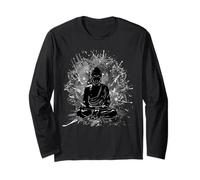 Meditation Mandala Hindu Spiritual Buddhist Zen Buddha Long Sleeve T-Shirt