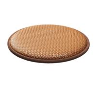 Meditation Mat, Seat Cushion, Floor Cushion, Seat Pad. Practical, Easy to Clean, Non-slip. Made of Soft Material for Meditation Room, Balcony, Style A, Diameter 50cm