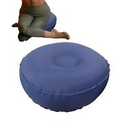 Meditation Mat with Inflatable Support Pillow | Poot Stool and Non Slip Seat Cushion | Ideal for Relaxing, Yoga, Exercise, Men and Women | Comfortable Case For A