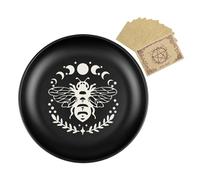 Meditation Ritual Bowl - Prayer Offering Vessel, Vintage Religious Holder, Ceremonial Symbol Plate, Sacred Worship Dish | For Meditation Manifestation Ritual Ceremony Home Spiritual Practice Tradition