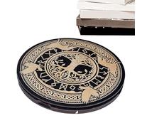 Meditation Ritual Tools - Wooden Runes, Beginner Divination Kit | Meditation-Set, Magnetic Box Storage for Travel, Altar Ornaments for Pagan Practice, Wiicca Magiic Symbols and Noordic Spiritual Tools