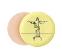 Meditation Savior Faith Merciful Portrait Air Cushion Makeup Foundation Sponge Powder Puff
