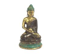 Meditation Sitting Buddha Statue - Brass Fengshui Decor For Peace & Serenity