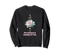 Meditation Spiritual Lotus Flower Vibration Gift Sweatshirt