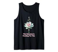Meditation Spiritual Lotus Flower Vibration Gift Tank Top