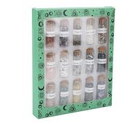 Meditation Stone Sheets, Small Bottled Chakra Chips for the Outdoor Air