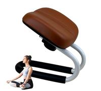 Meditation Stool - Folding Meditation Chair, Non-slip Leg Sleeve, Portable Padded Seat, Versatile Prayer Bench | For Yoga Studio, Home, Office, Wellness Practice S