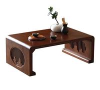 Meditation Table - Japanese Style Zen Tea Table and Writing Desk | Simple Coffee Table for Tatami Decor | Ideal for Relaxation and Mindfulness