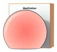 Meditation White Noise Sound Machine with 30 Soothing Sounds 12 Colors Night Light 10 Brightness Levels 32-Level Volume Control 4 Timers and Memory Function Sleep Machine for Baby Kids Adults (Black)
