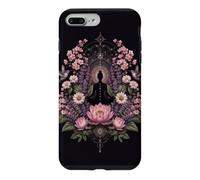 Meditation Yoga Lotus Hummingbird Floral Mandala Zen Case for iPhone 7 Plus/8 Plus