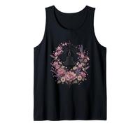 Meditation Yoga Lotus Hummingbird Floral Mandala Zen Tank Top