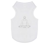 'Meditation Yoga Pose' Pet Dog/Cat T-Shirt (PT00132569)