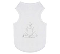'Meditation Yoga Pose' Pet Dog/Cat T-Shirt (PT00132571)