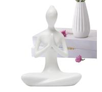 Meditation Yoga Statue - Spiritual Yoga Pose Figure | Zen Yoga - for, Table, Living Room, Meditation Corner | Peaceful Home Accents, Yoga Sculptures for Relaxation and Focus