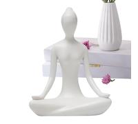 Meditation Yoga Statue - Spiritual Yoga Pose Figure | Zen Yoga - for, Table, Living Room, Meditation Corner | Peaceful Home Accents, Yoga Sculptures for Relaxation and Focus