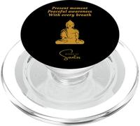 Meditation Zen Mindfulness Breathwork PopSockets PopGrip for MagSafe