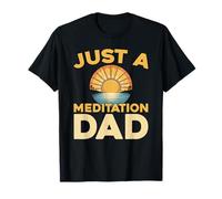 Meditationist Spiritual - Zen Calmness Just A Meditation Dad T-Shirt