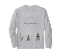 Meditations Esoteric Nature Stay Grounded Yoga Long Sleeve T-Shirt