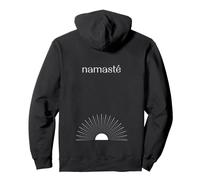 Meditations Esoteric Sunrise Namasté Yoga Pullover Hoodie