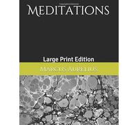 Meditations: Large Print Edition