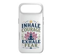 Meditations Yoga "INHALE COURAGE" Pilates Sport Zen-Yoga Case for iPhone Air