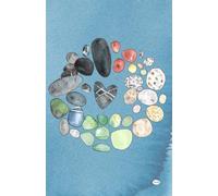 Meditative Calm Journal - Watercolor Heart Rock Art Notebook for Reflection, Writing, & Gifts - 5.5 x 8.5 Lined + Blank Pages - Natasha Zahn Studio: A ... rocks and moments along Alaska's beaches