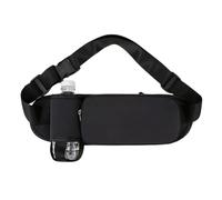 Meditative Gym Rudiments Waist Bag Large Storage Capacity for Night Jogging Wilderness Expeditions Polyamide Sports Waist Bag