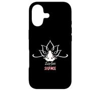 Meditative Silence: Yoga Lotus Design Case for iPhone 17