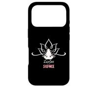 Meditative Silence: Yoga Lotus Design Case for iPhone 17 Pro