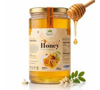 Mediterra Market Raw Acacia Honey 900g, Pure Croatian Origin