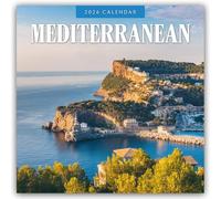 Mediterranean 2026 Square Wall Calendar: Original Red Robin Publishing Ltd-Kalender [Mehrsprachig] [Kalender]