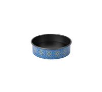Mediterranean blue DECORATED BAKING MOLD "EASY CAKE" Ø 20 cm