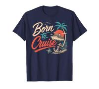 Mediterranean Cruise Vacation Born to Cruise Ocean Adventure T-Shirt