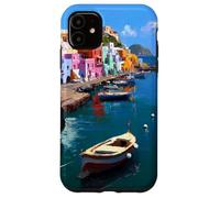 Mediterranean Island Art and Sea Chill, An Italian Maritime Case for iPhone 11
