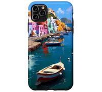 Mediterranean Island Art and Sea Chill, An Italian Maritime Case for iPhone 11 Pro Max