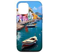 Mediterranean Island Art and Sea Chill, An Italian Maritime Case for iPhone 12/12 Pro