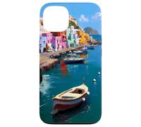Mediterranean Island Art and Sea Chill, An Italian Maritime Case for iPhone 13