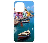 Mediterranean Island Art and Sea Chill, An Italian Maritime Case for iPhone 13 Pro Max