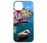 Mediterranean Island Art and Sea Chill, An Italian Maritime Case for iPhone 14 Plus