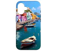 Mediterranean Island Art and Sea Chill, An Italian Maritime Case for iPhone 16