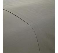 Mediterranean Linens Valencia 100% Egyptian Cotton 200 Thread Count King Flat Sheet 275X275Cm -Grey