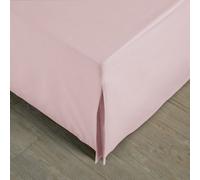 Mediterranean Linens Valencia 100% Egyptian Cotton 200 Thread Count Single Valance 91X190Cm - Pink
