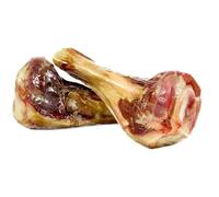 Mediterranean Natural Ham Bone for dogs- Slow Roasted Pork Treat Long Lasting Natural Dog Chew Bone Supports Chewing Instinct Single Ingredient Dog Snack for All Breeds Large Medium Small Dogs- 3