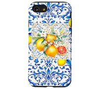 Mediterranean orange blue baroque Summer art Case for iPhone SE (2020) / 7 / 8