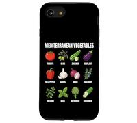 Mediterranean Vegetables Botanical Culinary Chart Case for iPhone SE (2020) / 7/8
