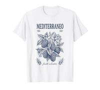 Mediterranean Wild BlackBerry Botanical T-Shirt
